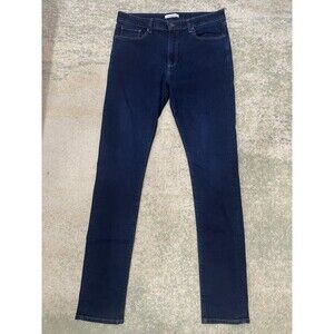 Monfrere Jeans Mens 36 Indigo Brandon Style 1008 Denim Dark Wash